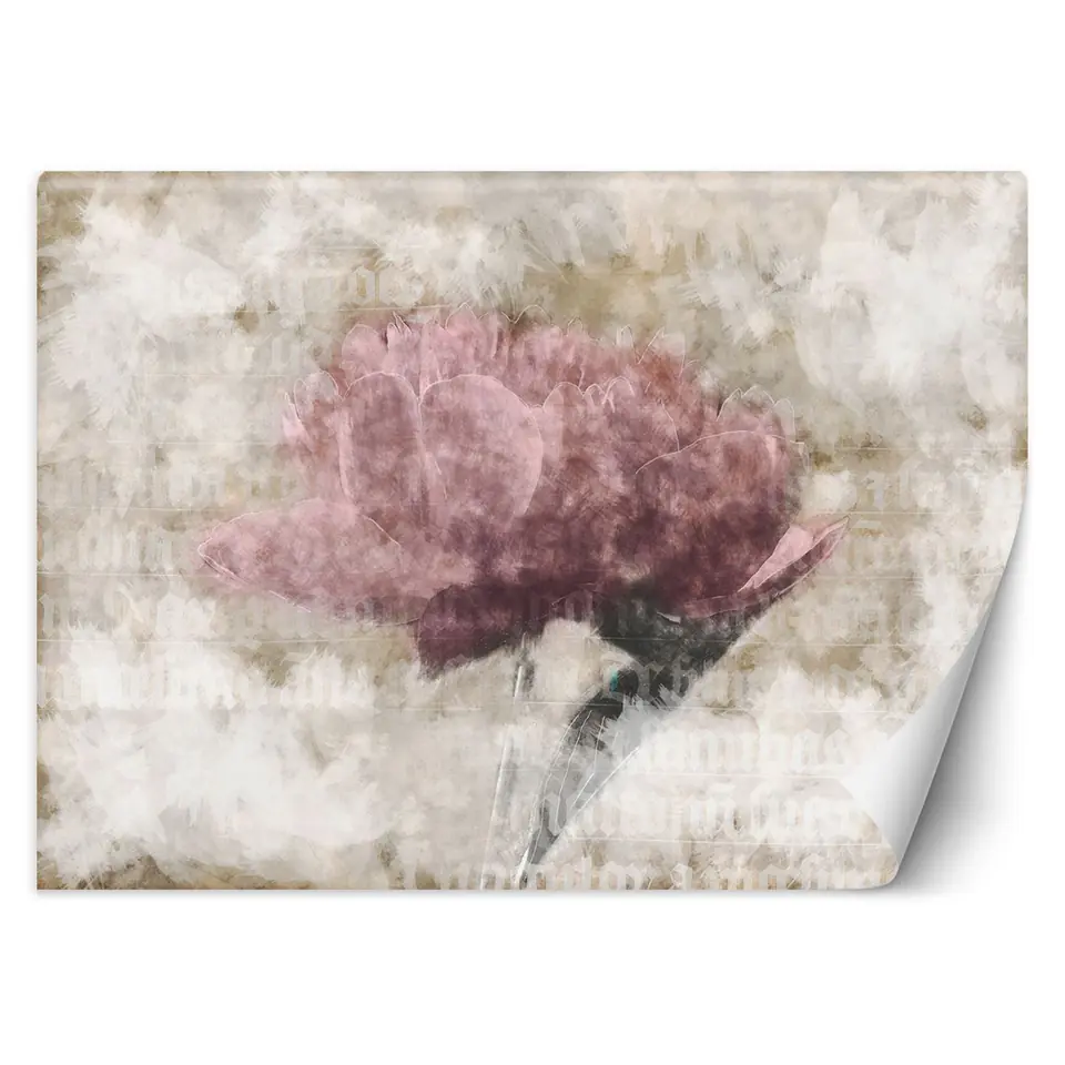 ⁨Fototapeta, Abstrakcyjne kwiaty w pastelach (Rozmiar 300x210)⁩ w sklepie Wasserman.eu