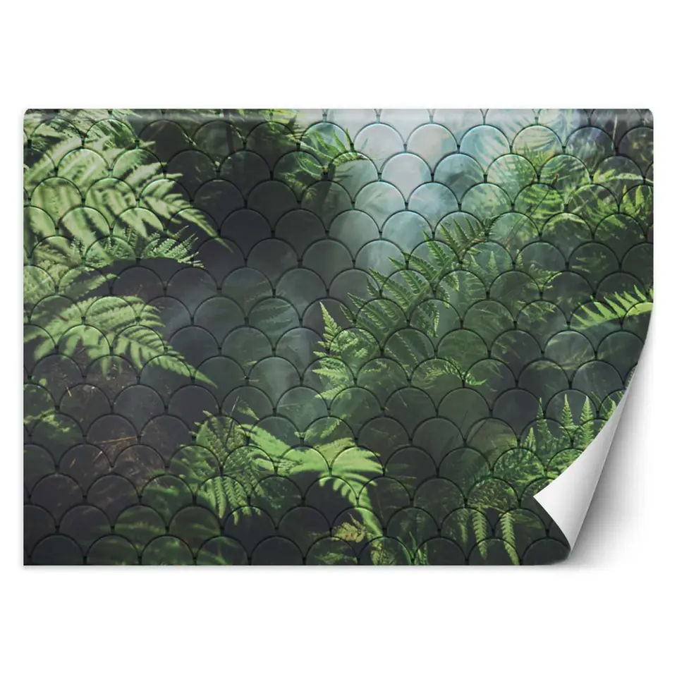 ⁨Wall mural, Fern leaves (Size 200x140)⁩ at Wasserman.eu