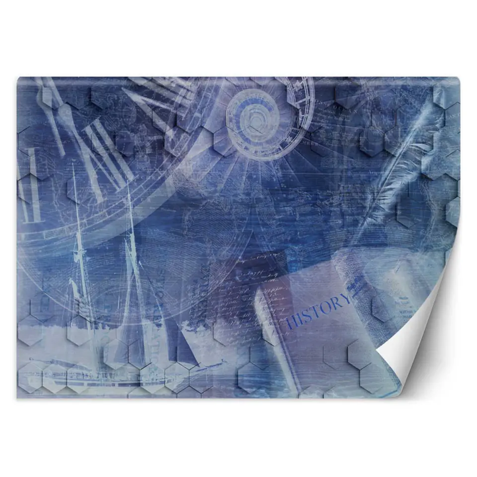 ⁨Wall mural, Elapsing time (Size 200x140)⁩ at Wasserman.eu