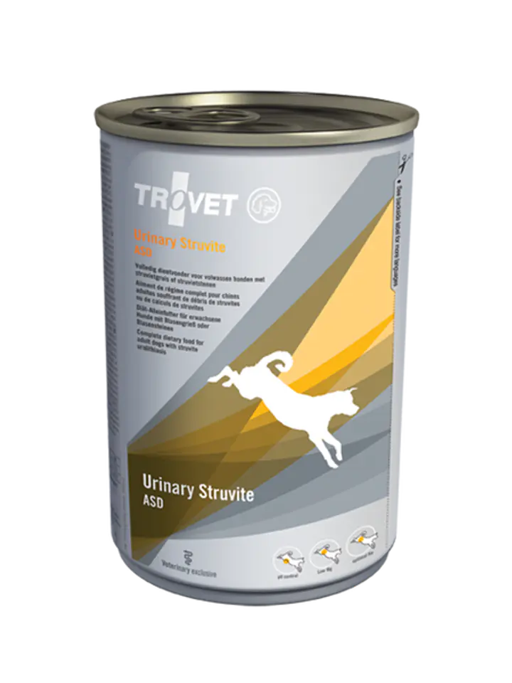 ⁨TROVET ASD Urinary Struvite  puszka 400g pies⁩ w sklepie Wasserman.eu