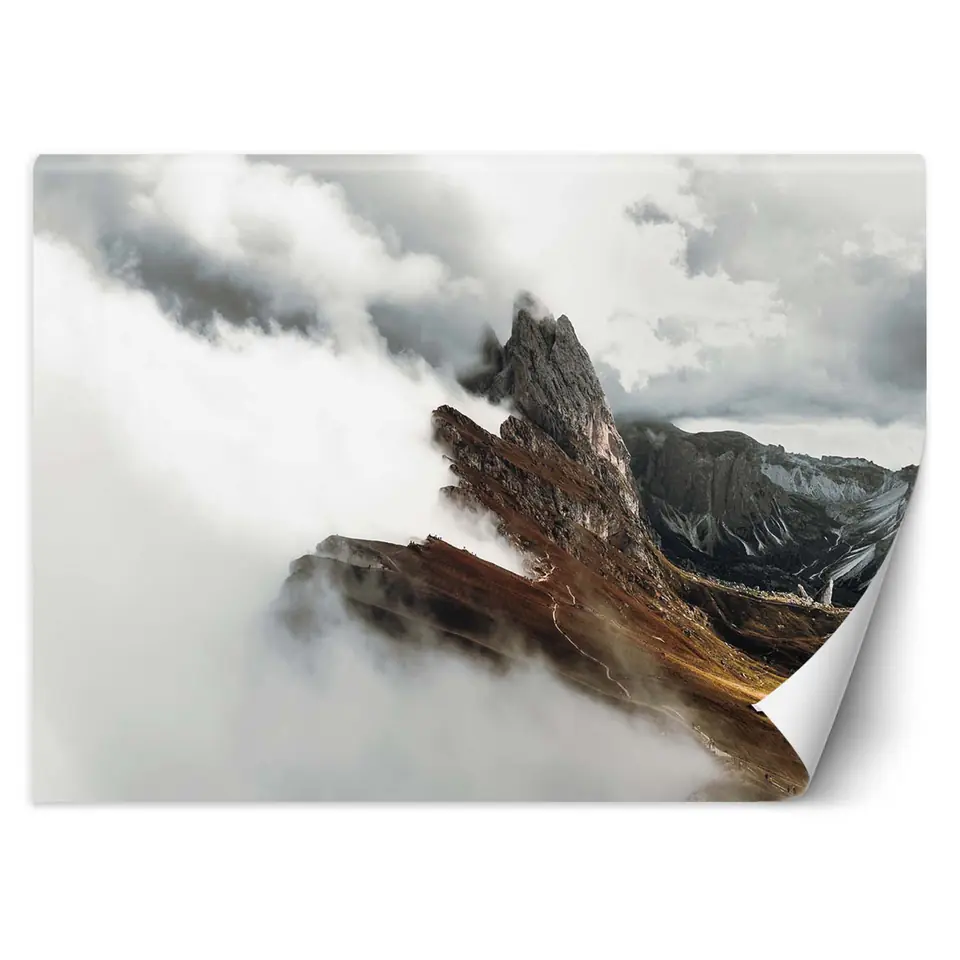 ⁨Fototapeta, Góry mgła chmury (Rozmiar 200x140)⁩ w sklepie Wasserman.eu