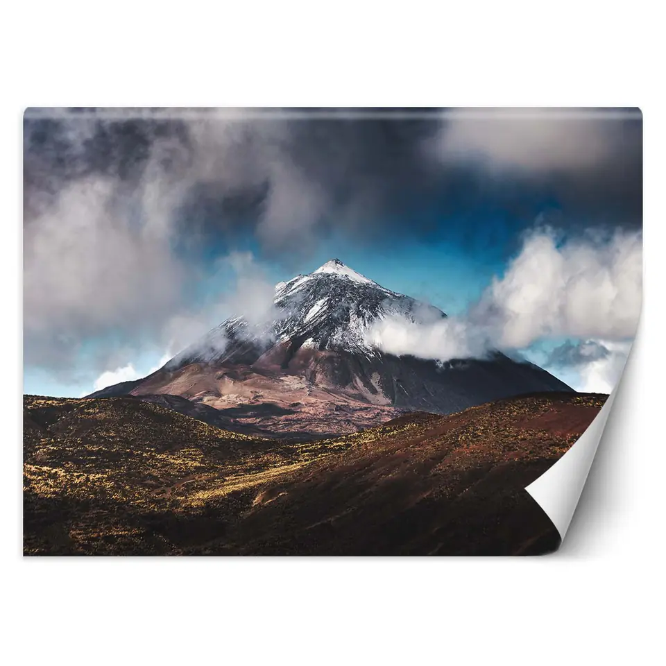 ⁨Fototapeta, Górski szczyt w chmurach (Rozmiar 250x175)⁩ w sklepie Wasserman.eu