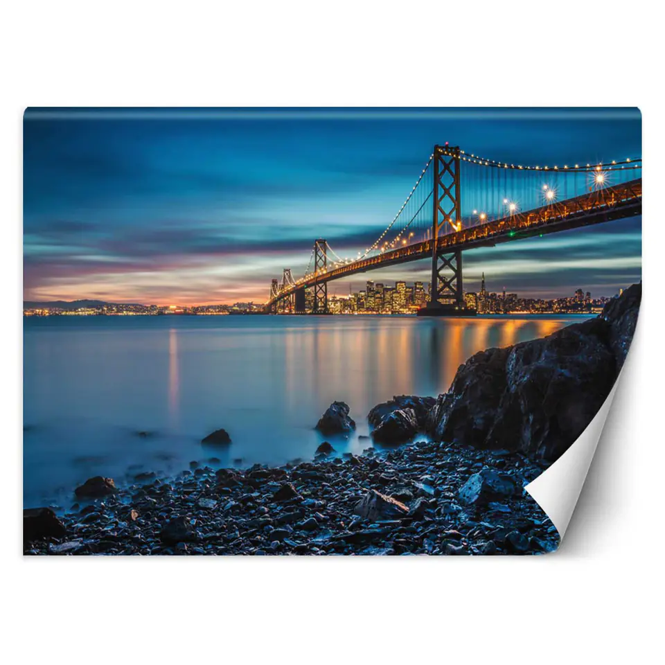 ⁨Wall mural, Bridge to San Francisco (Size 250x175)⁩ at Wasserman.eu