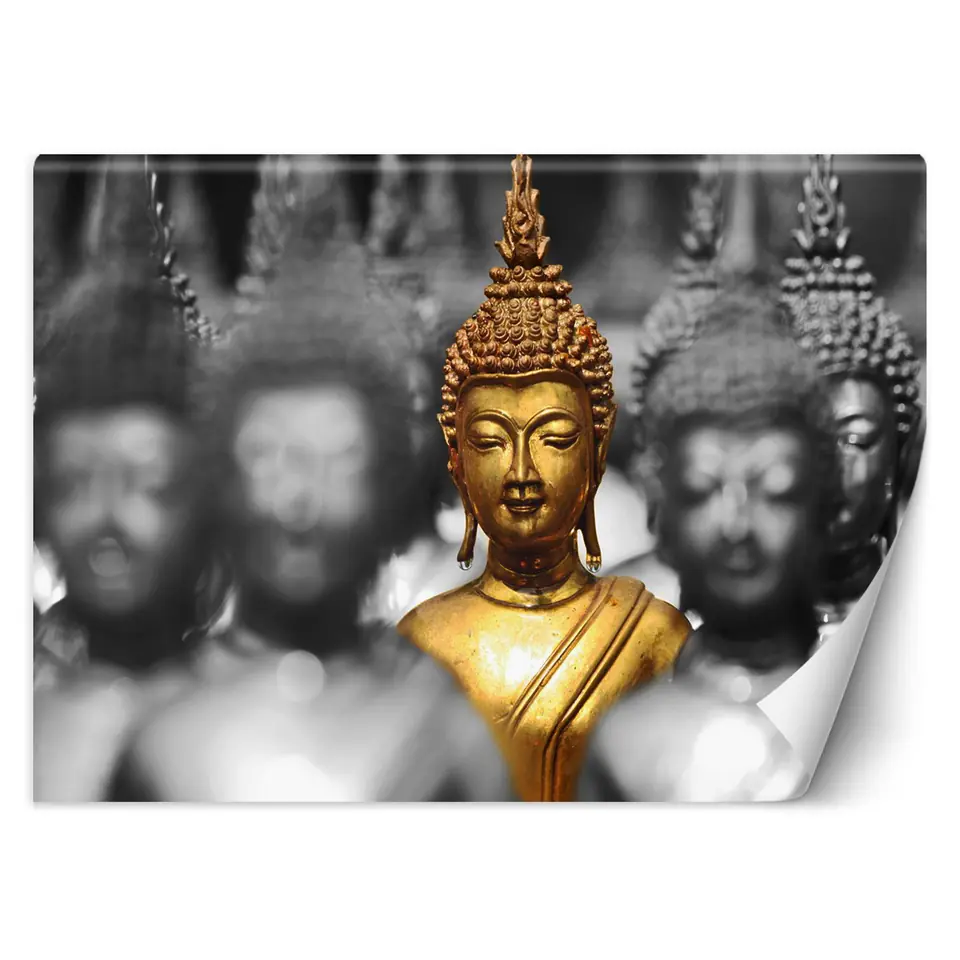 ⁨Fototapeta, Złoty Budda (Rozmiar 400x280)⁩ w sklepie Wasserman.eu