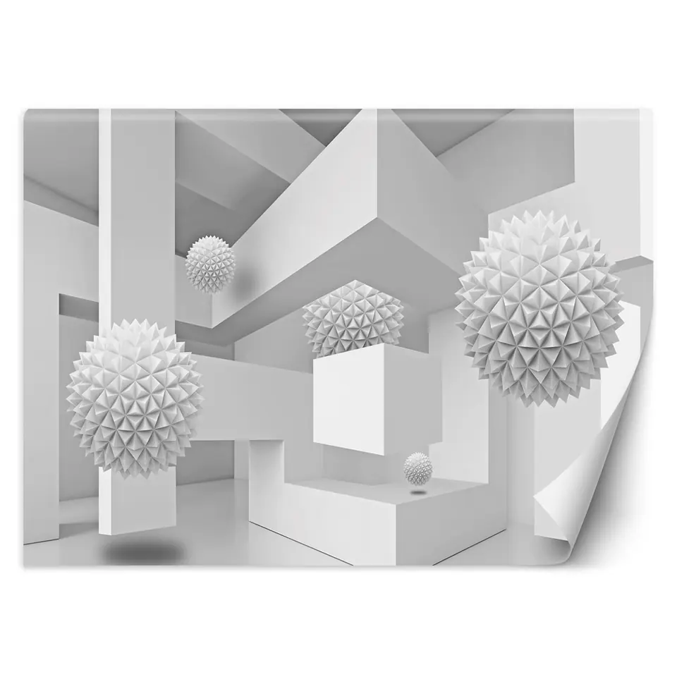 ⁨Fototapeta, Geometryczna abstrakcja 3D (Rozmiar 250x175)⁩ w sklepie Wasserman.eu