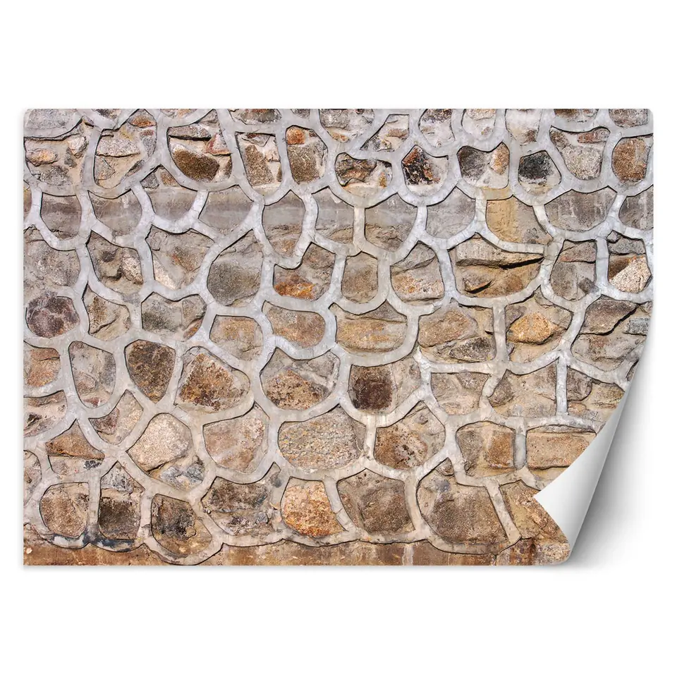 Wall mural, Stone wall (Size 300x210) at Wasserman.eu