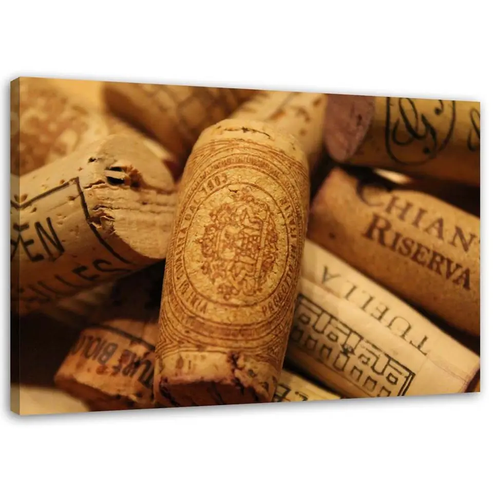 ⁨Painting on canvas, Wine corks (Size 60x40)⁩ at Wasserman.eu