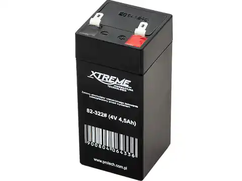 ⁨Gel Batterie 4V 4.5Ah Xtreme 82-322⁩ im Wasserman.eu