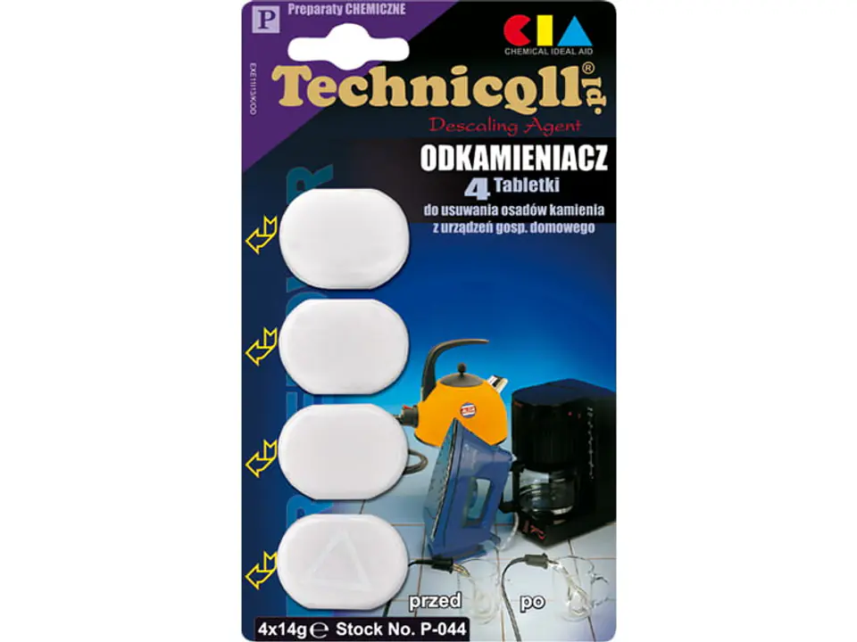 ⁨Odkamieniacz w tabletkach Technicqll P-044⁩ w sklepie Wasserman.eu