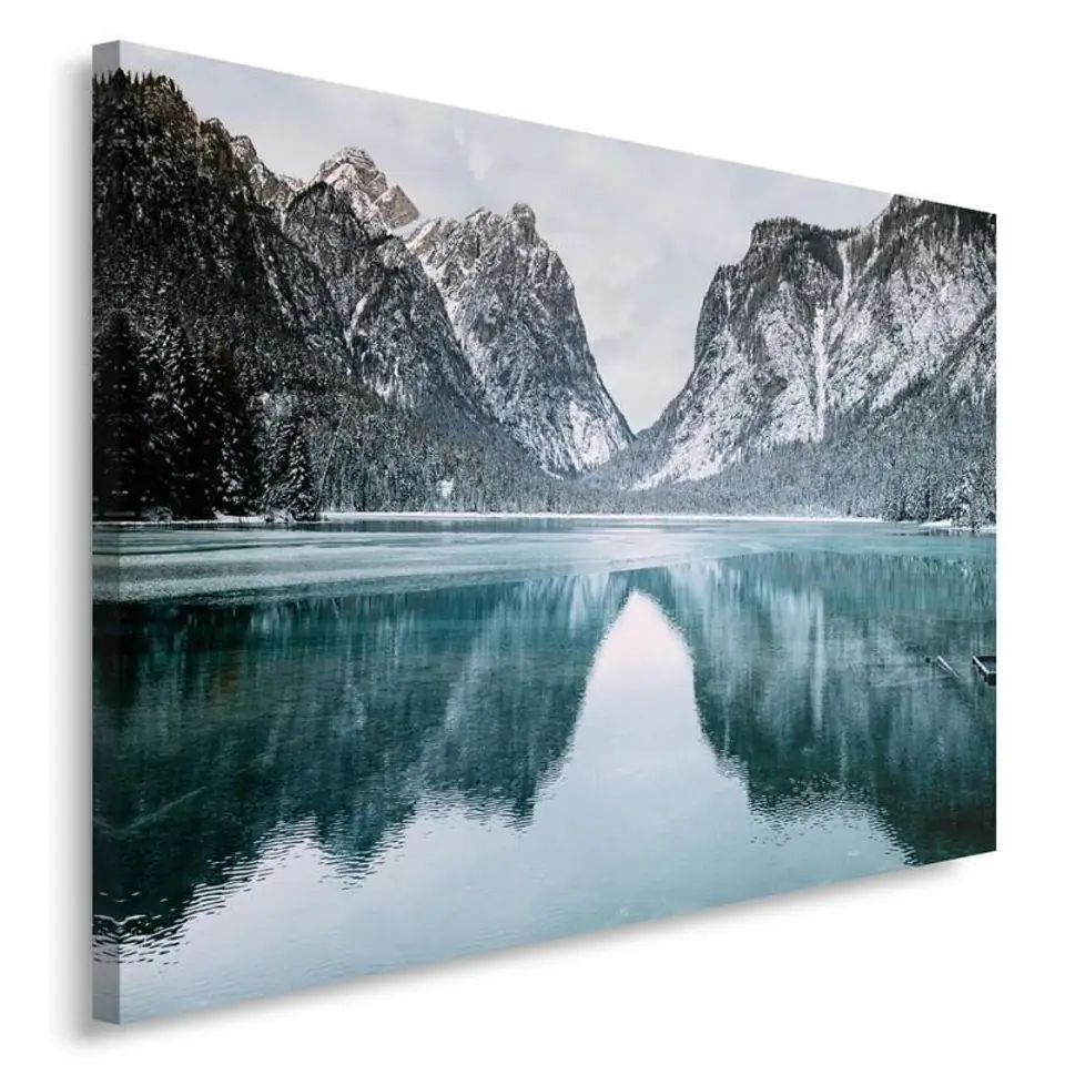 ⁨Painting on canvas, Landscape Mountains (Size 100x70)⁩ at Wasserman.eu