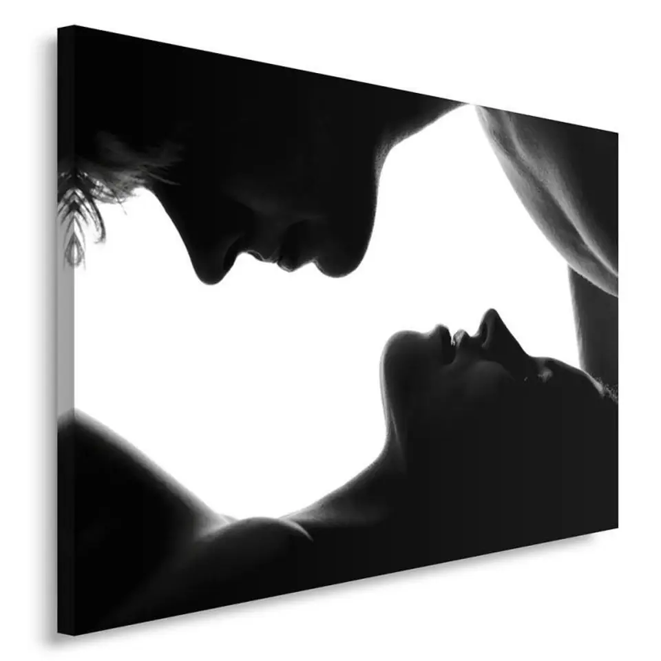 ⁨On canvas, Kiss 2 (Size 100x70)⁩ at Wasserman.eu