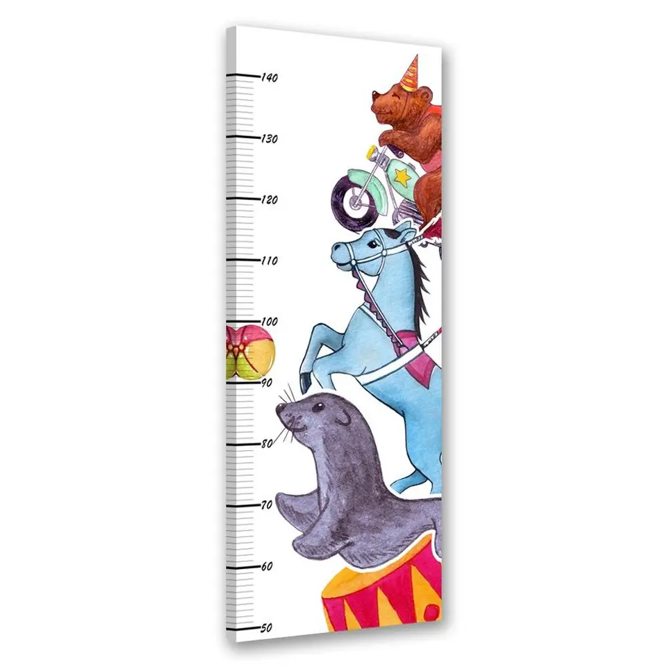 ⁨Measure of growth, Circus animals (Size 40x100)⁩ at Wasserman.eu