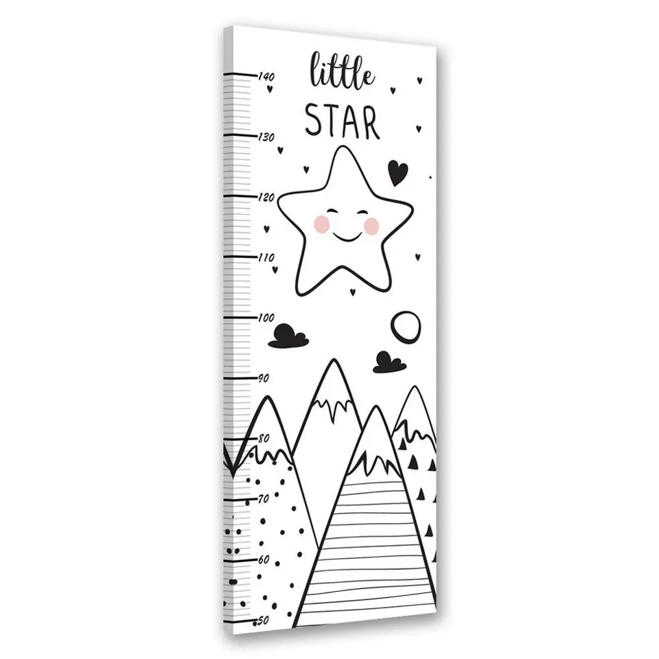 ⁨Measure of height, Small star (Size 40x100)⁩ at Wasserman.eu