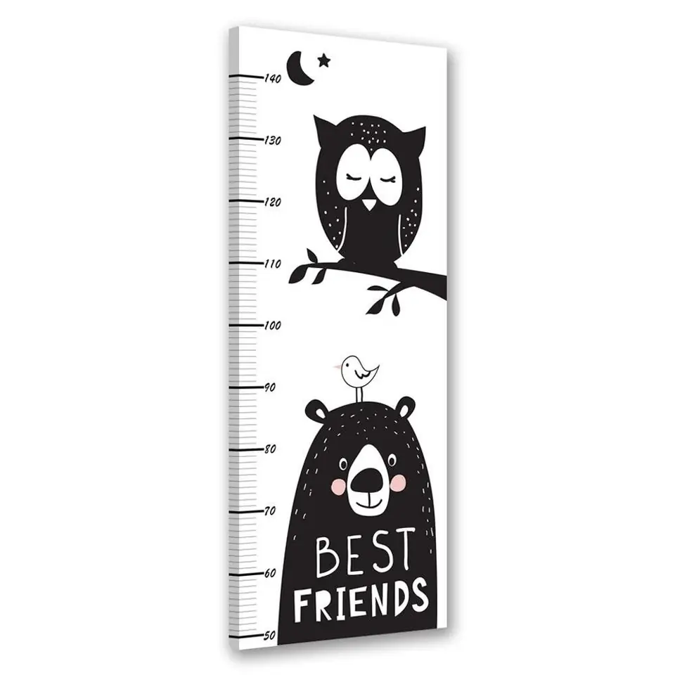 ⁨Measure of height, Best friends (Size 40x100)⁩ at Wasserman.eu