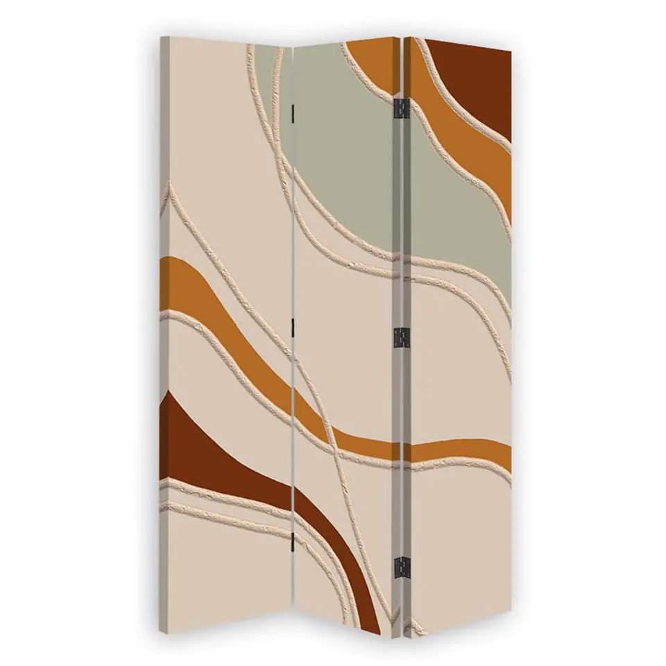 ⁨Parawan dwustronny obrotowy, Art deco (Rozmiar 110x170)⁩ w sklepie Wasserman.eu