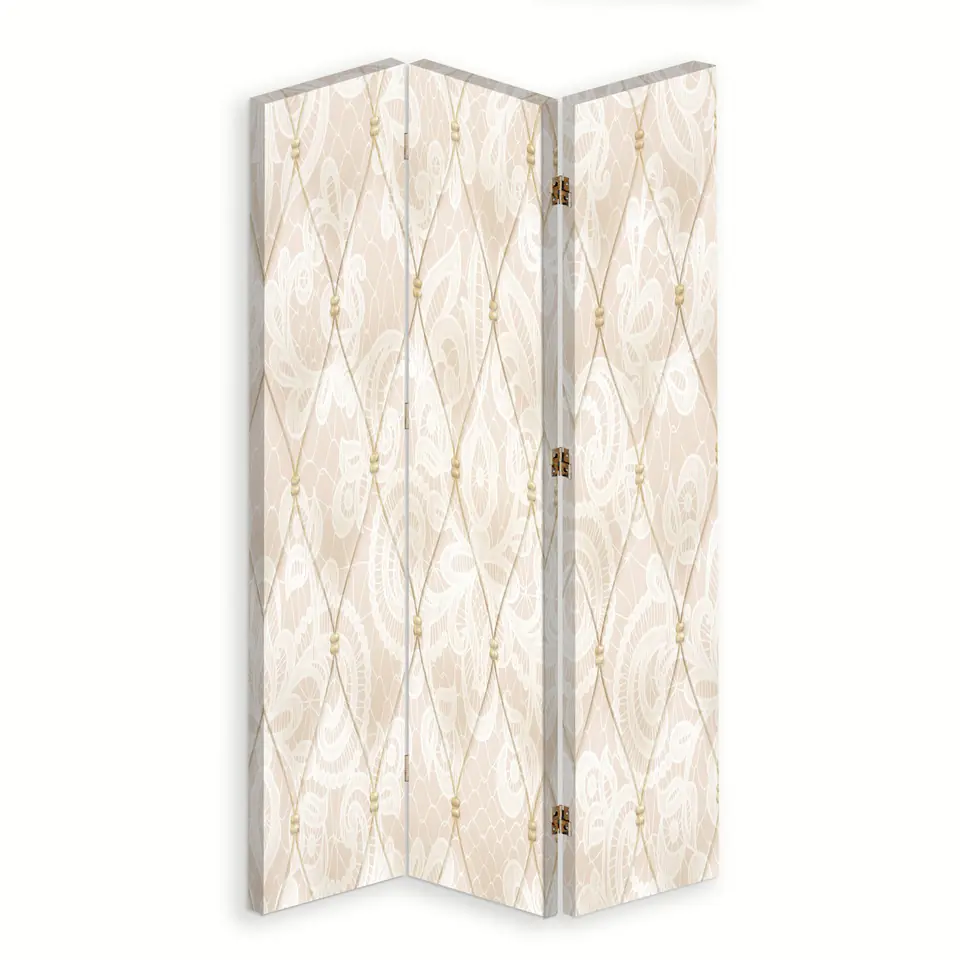 ⁨Double-sided swivel screen, Calm beige (Size 110x170)⁩ at Wasserman.eu