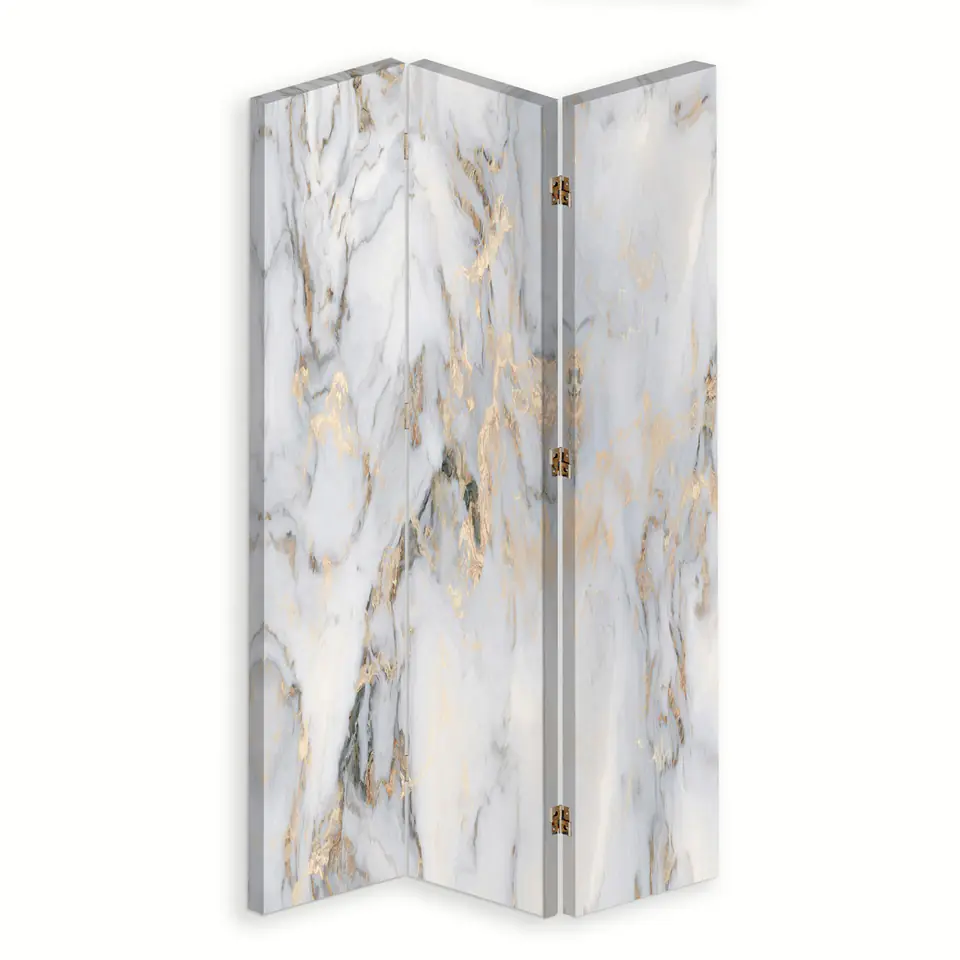 ⁨Double-sided swivel screen, Golden marble (Size 110x170)⁩ at Wasserman.eu