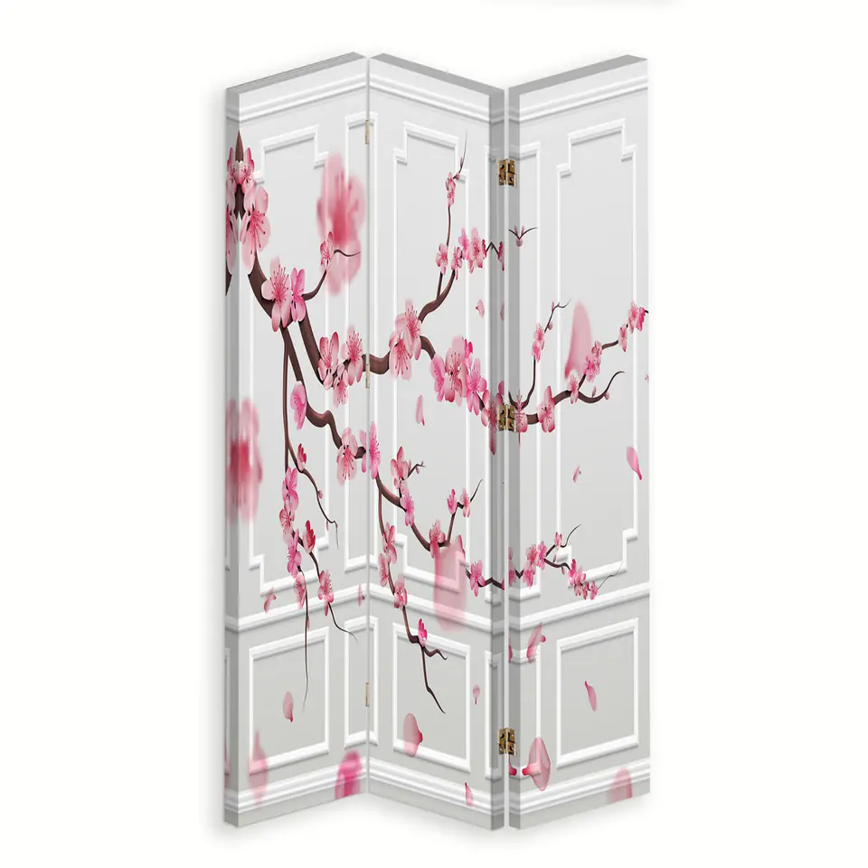 ⁨Double-sided swivel screen, Cherry blossom (Size 110x170)⁩ at Wasserman.eu