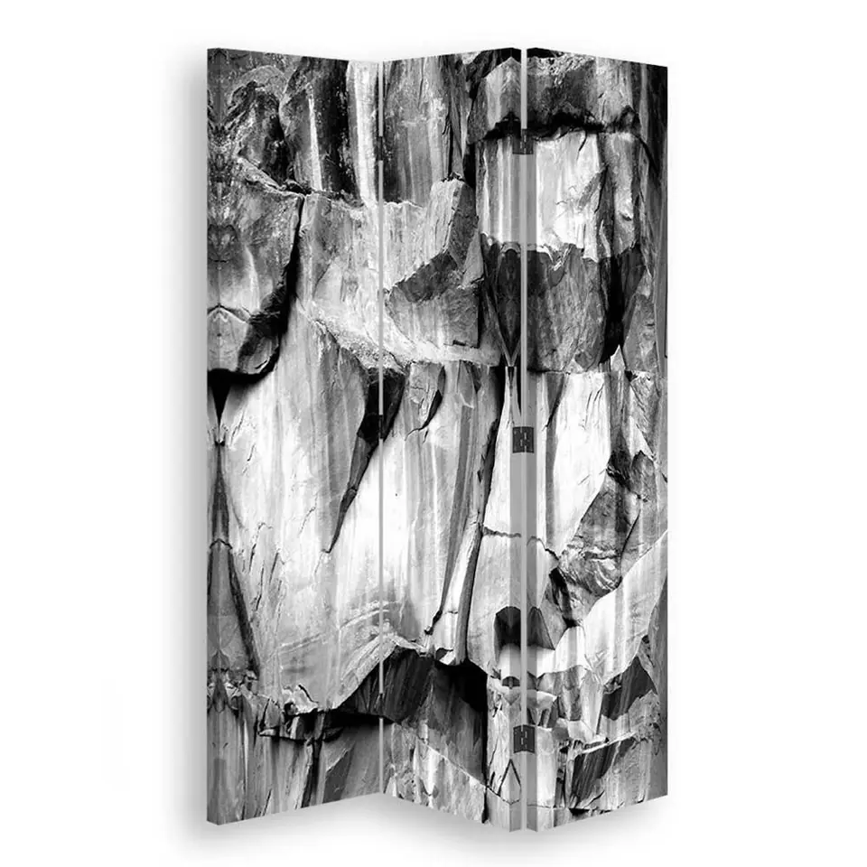 ⁨Parawan dwustronny obrotowy, Ekstrawagancka szarość (Rozmiar 110x170)⁩ w sklepie Wasserman.eu