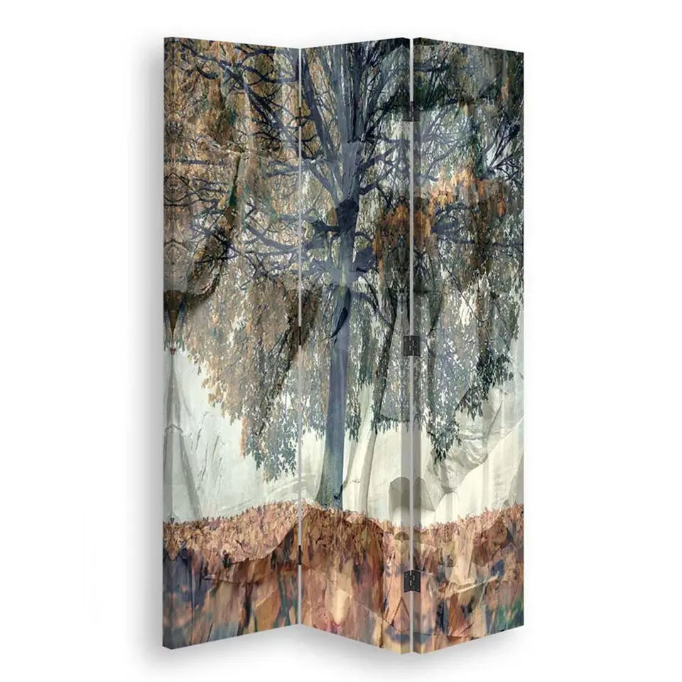 ⁨Parawan dwustronny obrotowy, Tajemnicze drzewo (Rozmiar 110x170)⁩ w sklepie Wasserman.eu