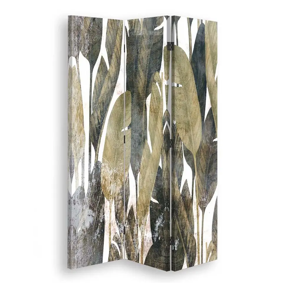 ⁨Parawan dwustronny obrotowy, Urok bananowca (Rozmiar 110x170)⁩ w sklepie Wasserman.eu