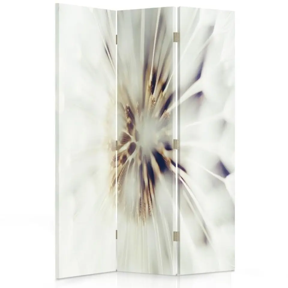 ⁨Double-sided swivel screen, Heart of white flower (Size 110x170)⁩ at Wasserman.eu