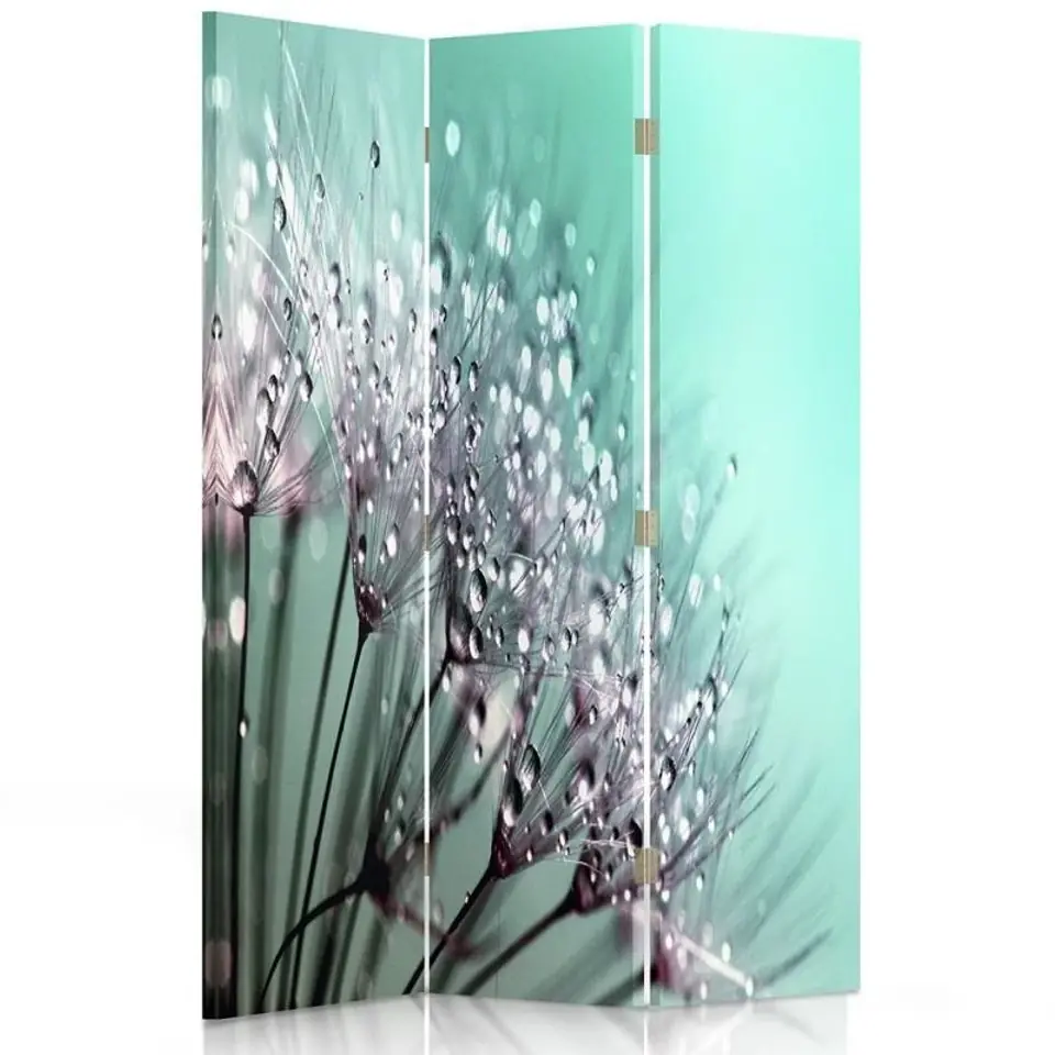 ⁨Double-sided rotary screen, Dandelion bathed in dew (Size 110x170)⁩ at Wasserman.eu