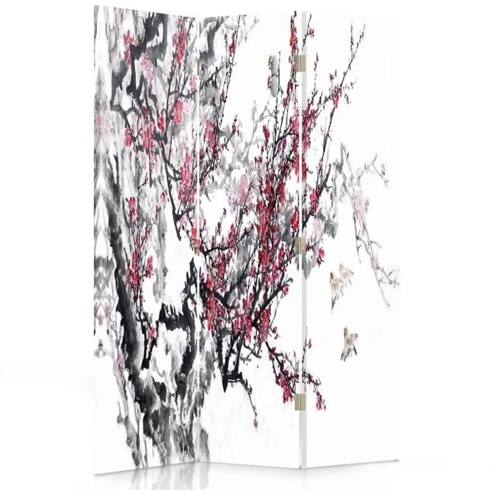 ⁨Double-sided swivel screen, Subtle Japanese cherry (Size 110x170)⁩ at Wasserman.eu