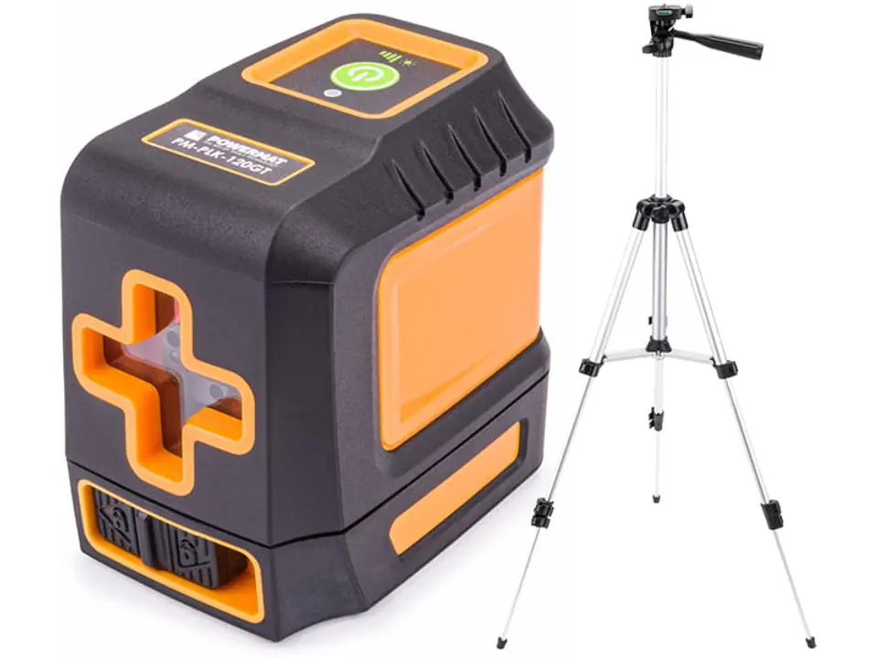Laser level cross laser + tripod (green) at Wasserman.eu