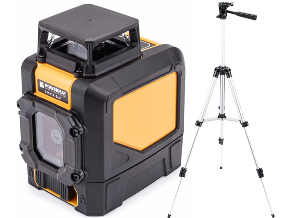 Laser level cross laser 360 ° tripod and carrying case at Wasserman.eu