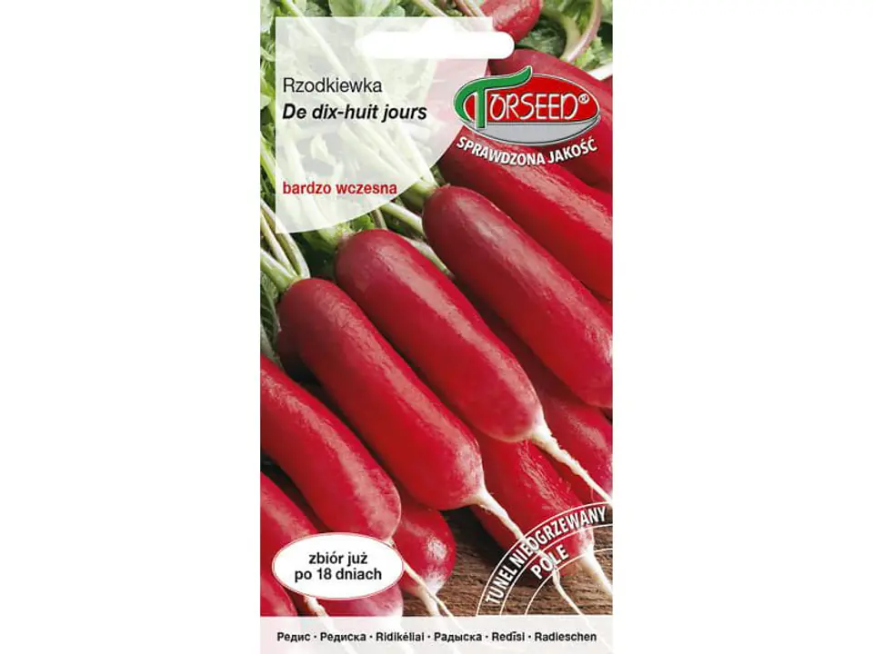 Radish seeds De dix-huit jours Torseed 10g at Wasserman.eu
