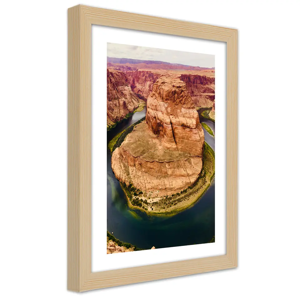 ⁨Obraz w ramie, Skały Wielkiego Kanionu (Rozmiar 30x45)⁩ w sklepie Wasserman.eu