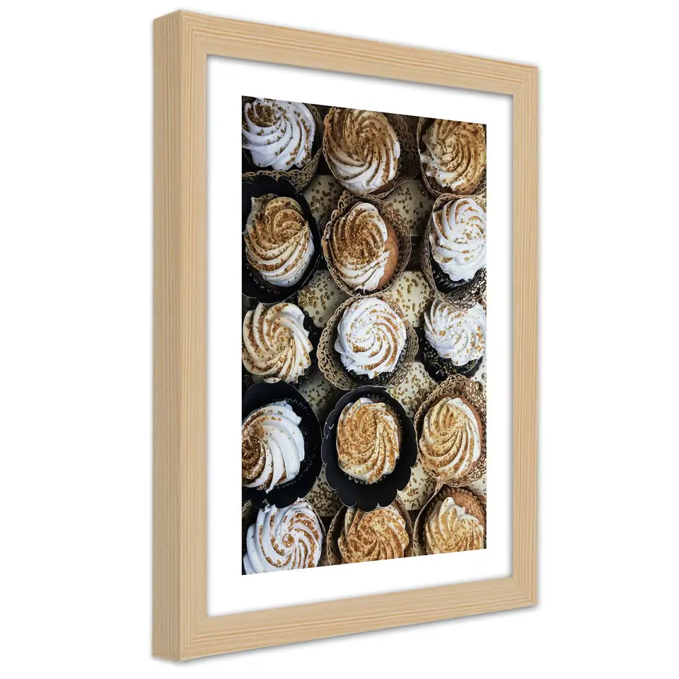 ⁨Natural frame poster, Sea of sweetness (Size 70x100)⁩ at Wasserman.eu
