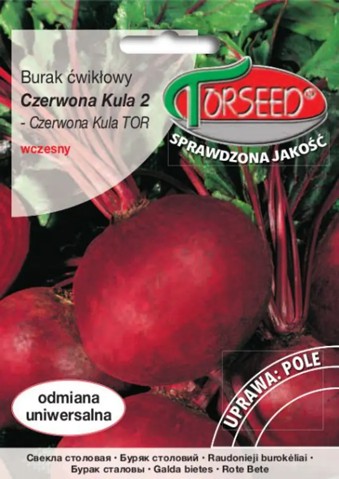 ⁨Nasiona Burak ćwikłowy Czerwona Kula 2 Torseed 15g⁩ w sklepie Wasserman.eu