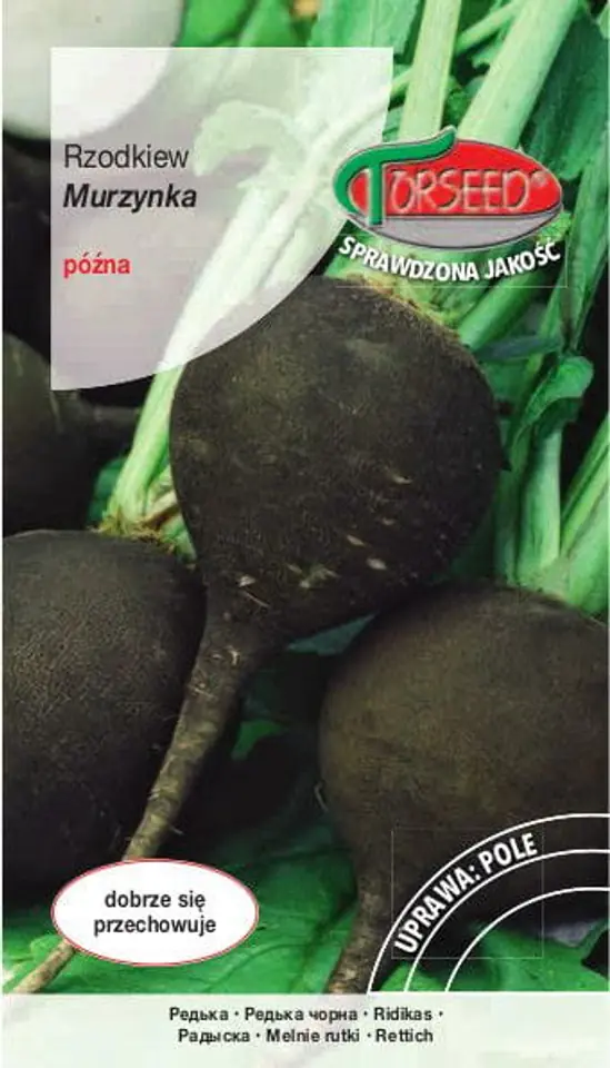 Black radish seeds Murzynka Torseed 5g at Wasserman.eu