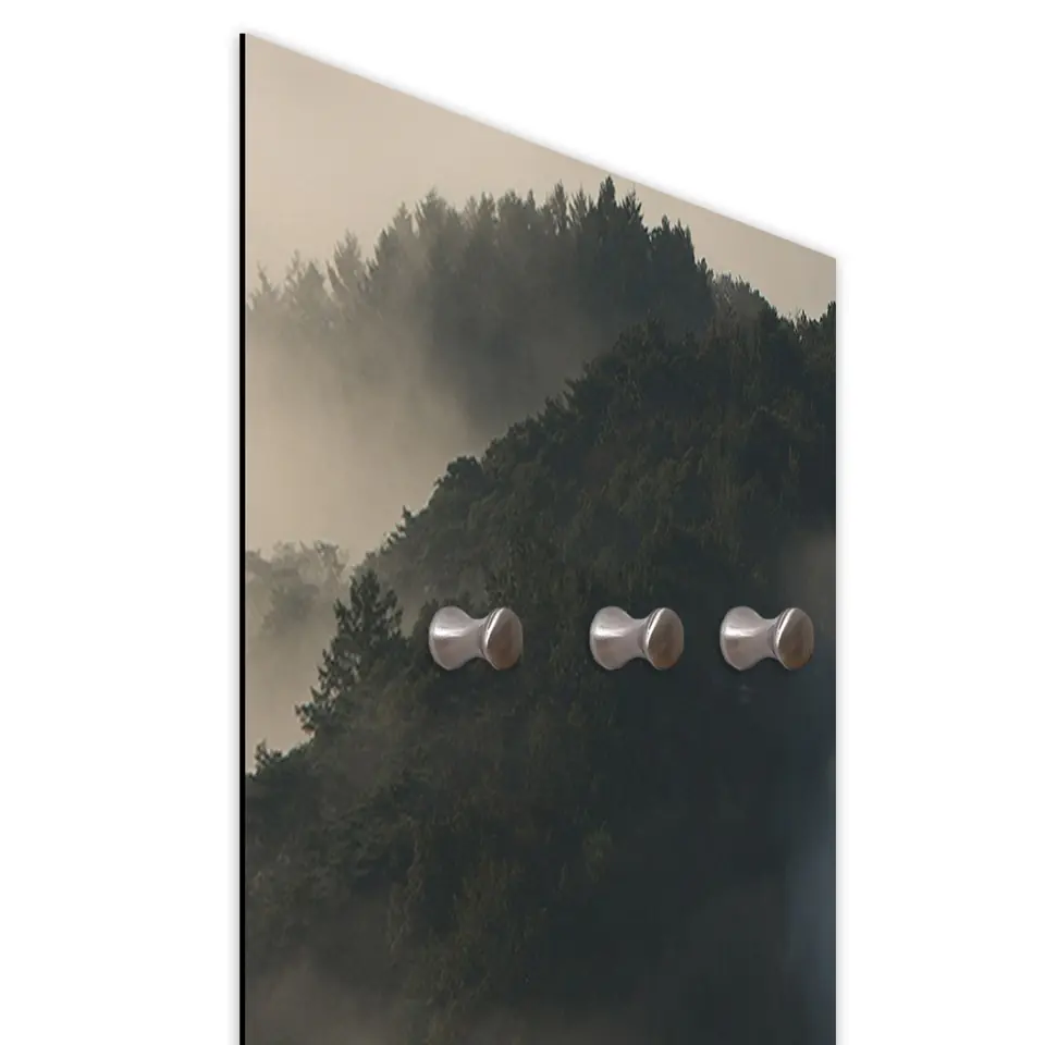 ⁨Hanger, Mountains in fog (Size 30x90)⁩ at Wasserman.eu