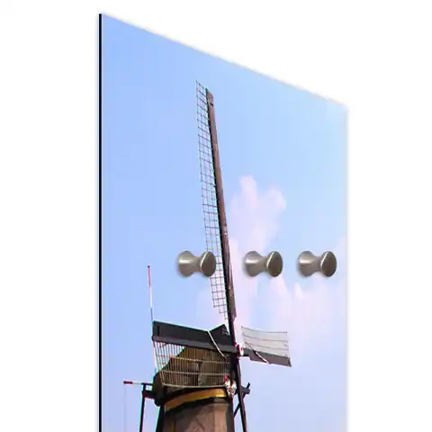 ⁨Hanger, Windmill and flowers (Size 30x90)⁩ at Wasserman.eu