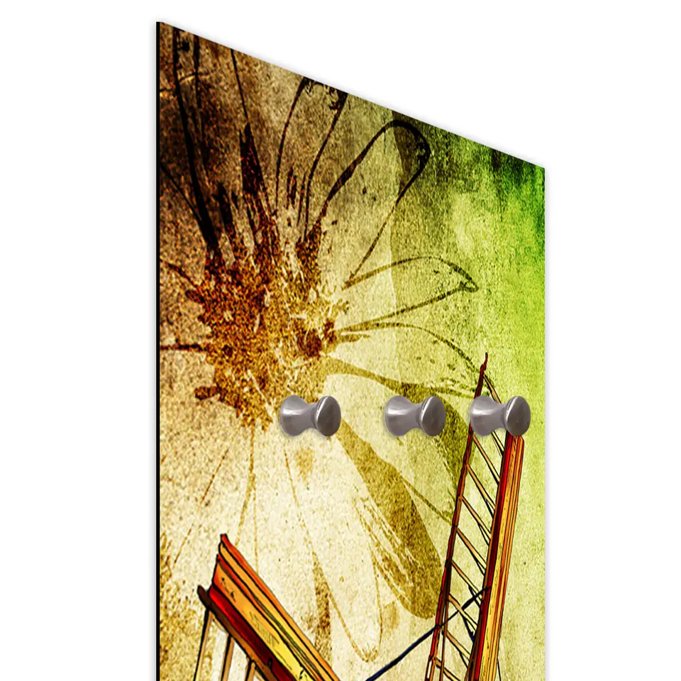 ⁨Hanger, Windmill on a green background (Size 25x70)⁩ at Wasserman.eu