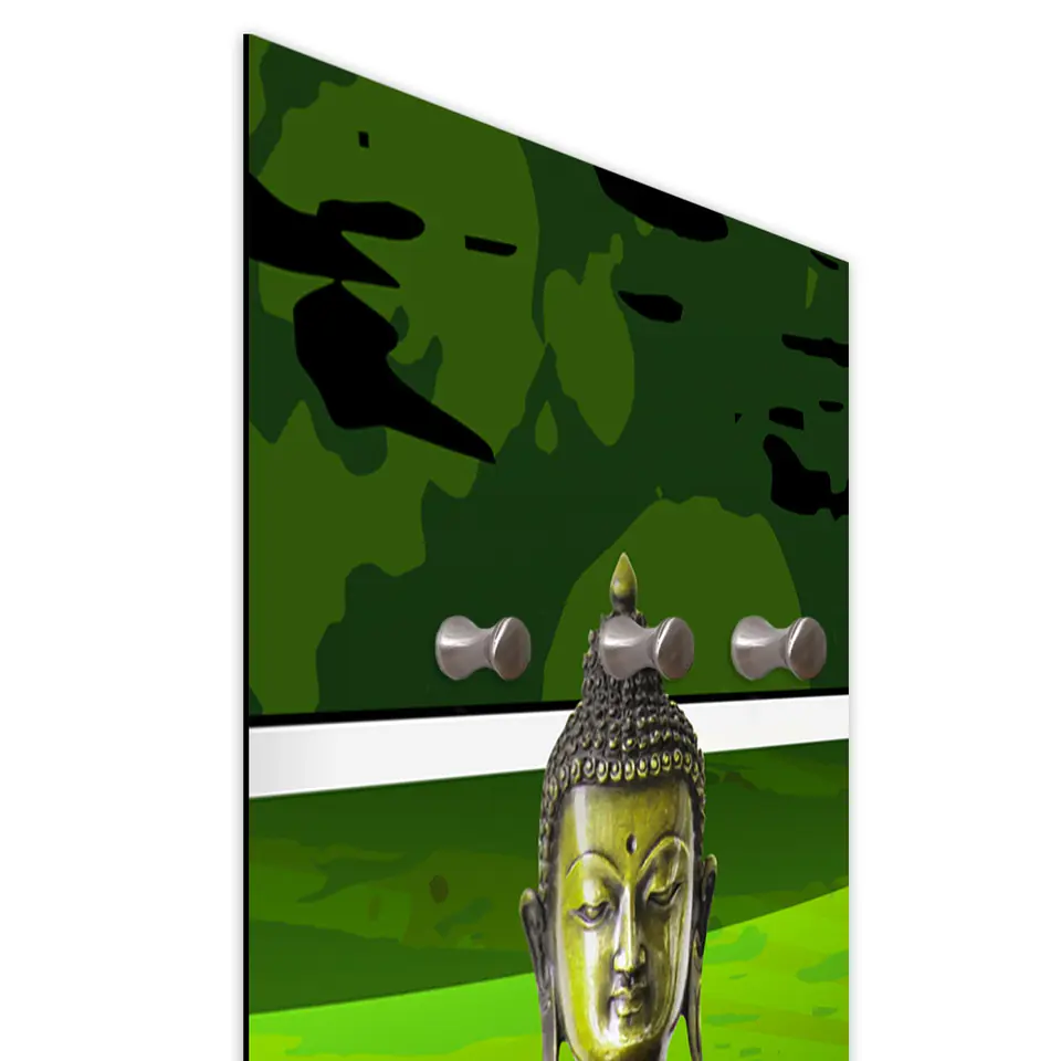 ⁨Hanger, Green Buddha (Size 30x90)⁩ at Wasserman.eu