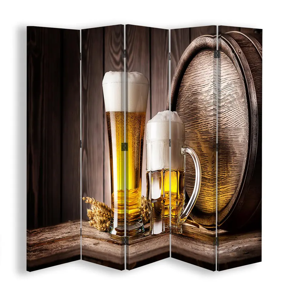 ⁨Double-sided screen, Beer (Size 180x170)⁩ at Wasserman.eu