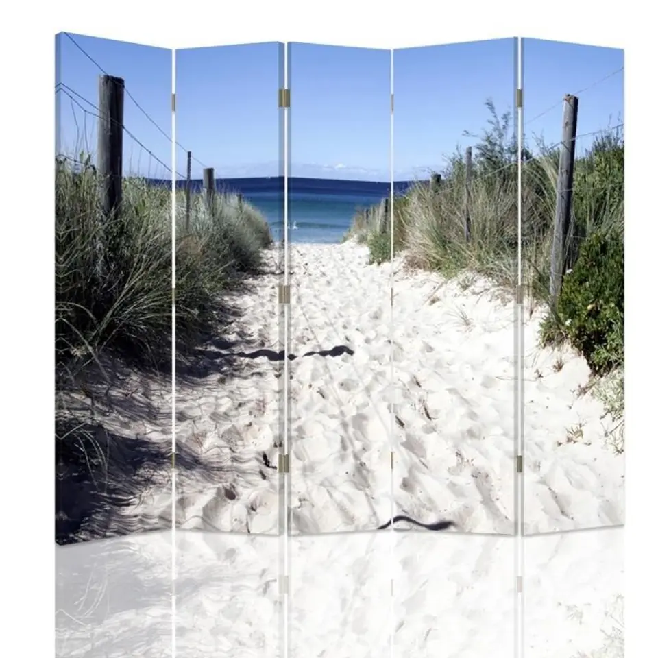 ⁨Double-sided screen, Path through the dunes (Size 180x170)⁩ at Wasserman.eu