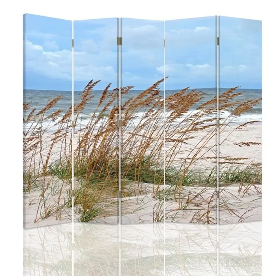 ⁨Double-sided screen, Grass by the sea (Size 180x170)⁩ at Wasserman.eu