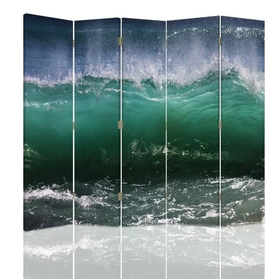 ⁨Double-sided screen, Sea wave strength (Size 180x170)⁩ at Wasserman.eu