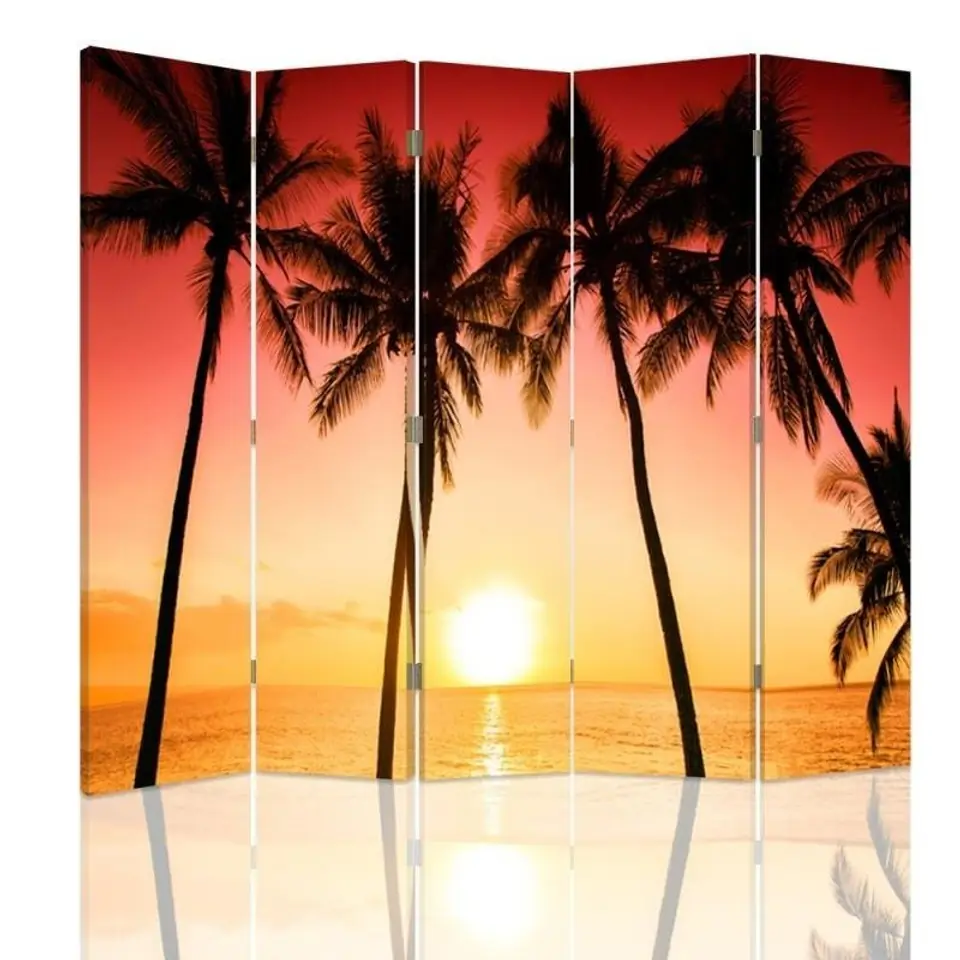 ⁨Double-sided screen, Pink sunset (Size 180x170)⁩ at Wasserman.eu