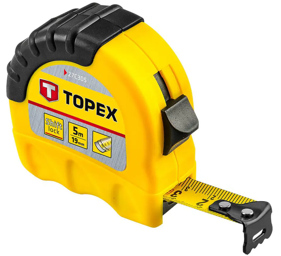 ⁨Steel tape measure 5m x 19mm Topex 27C305⁩ at Wasserman.eu