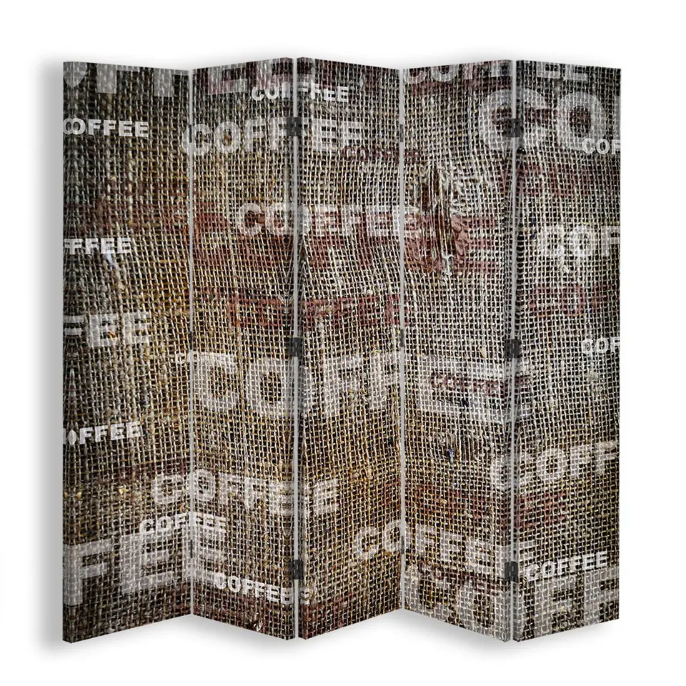 ⁨Parawan dwustronny, Coffee (Rozmiar 180x170)⁩ w sklepie Wasserman.eu