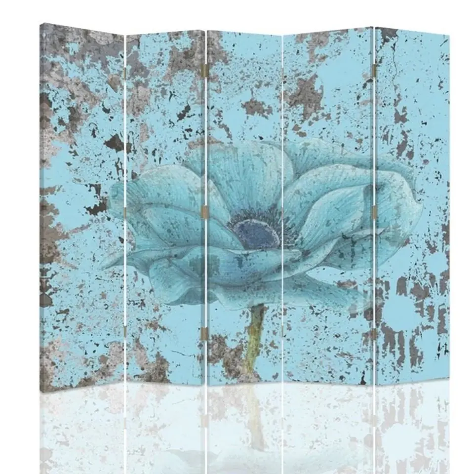 ⁨Double-sided screen, The Secret of the Blue Flower (Size 180x170)⁩ at Wasserman.eu