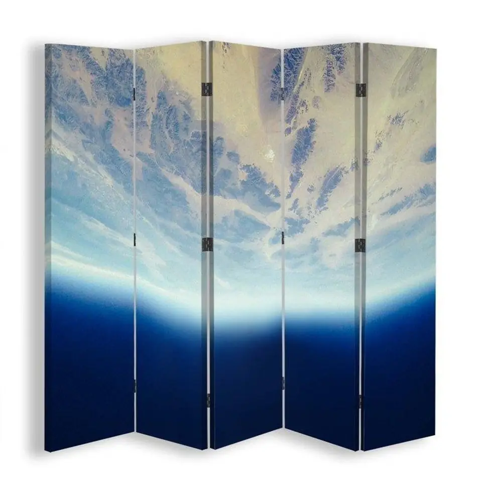 ⁨Double-sided screen, Earth from space (Size 180x170)⁩ at Wasserman.eu