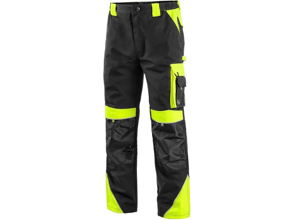 ⁨CXS TROUSERS FOR SIRIUS BRIGHTON BELT BLACK AND YELLOW SIZE 54⁩ at Wasserman.eu