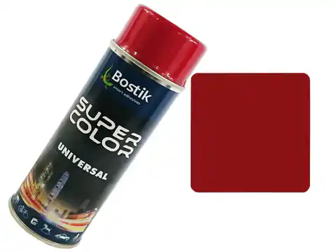 ⁨Farba w sprayu uniwersalna 400ml (rubinowy, RAL3003)⁩ w sklepie Wasserman.eu